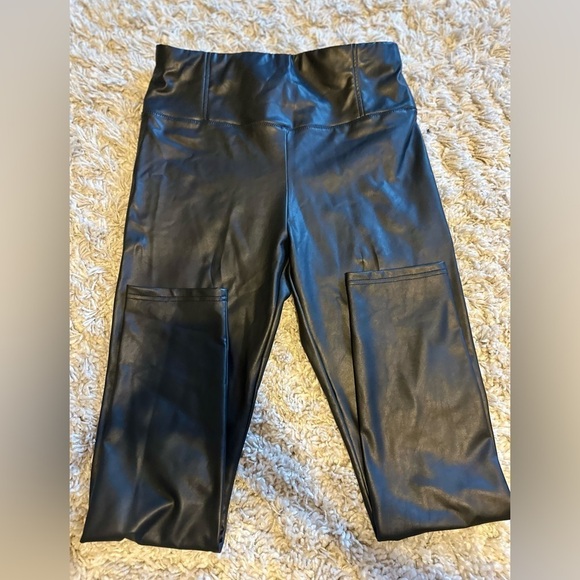 3 x 1 Coco Vegan Leather Legging Black Size Large - Picture 11 of 16